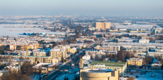 Piękny Ożarów Mazowiecki zimą